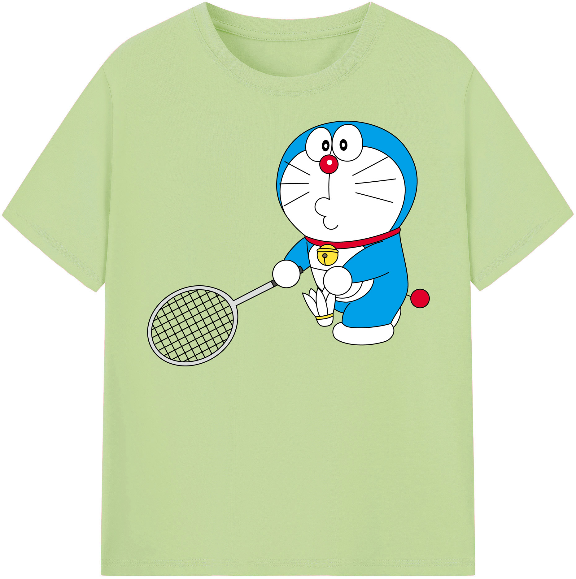 （画像用） ドラえもん Doraemon 綿100％半袖Tシャツ（フロントプリント）